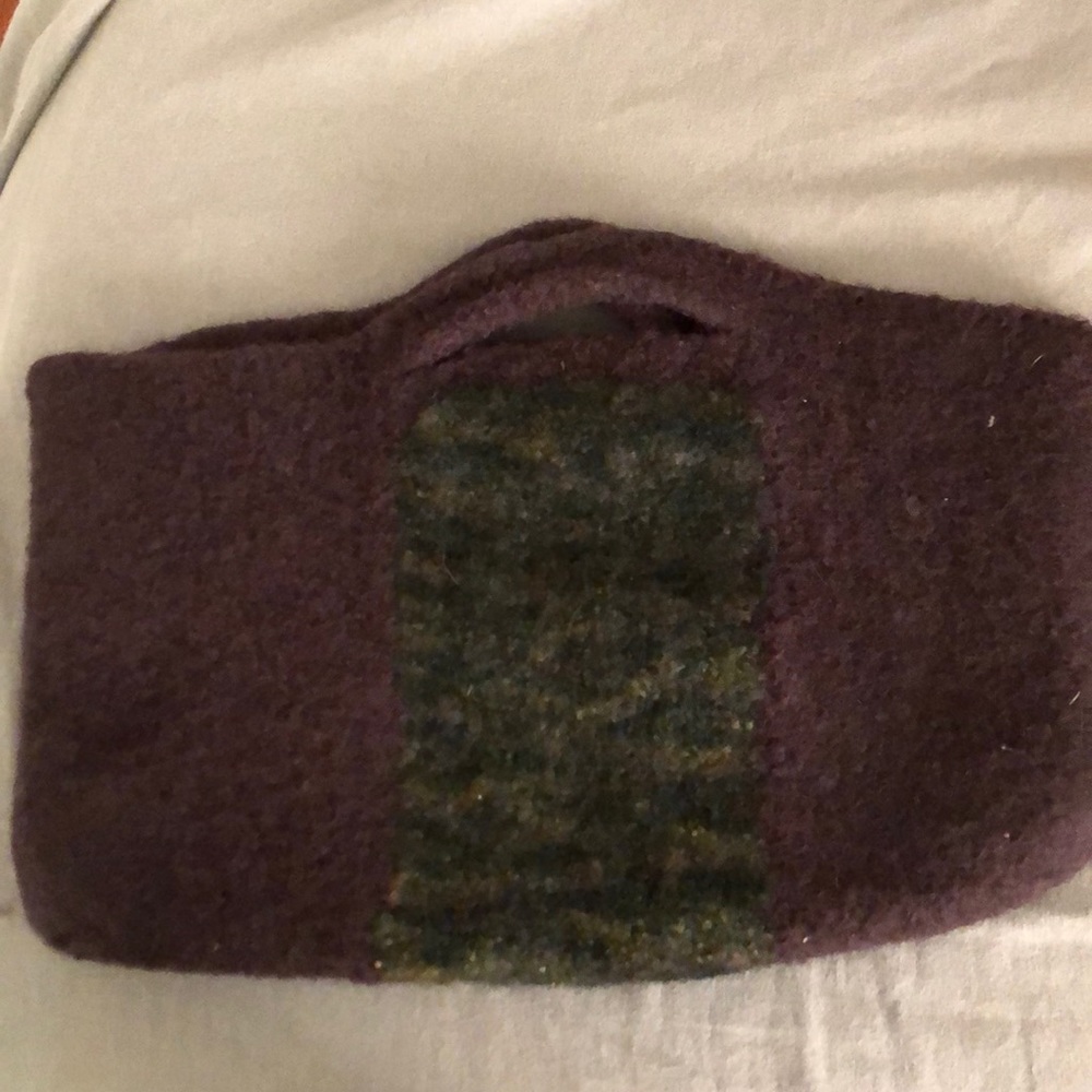 Wool felted bag